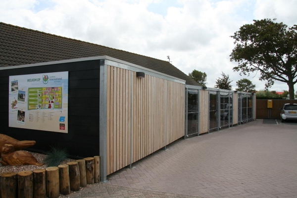 Fietsenstalling voor Camping International Renesse