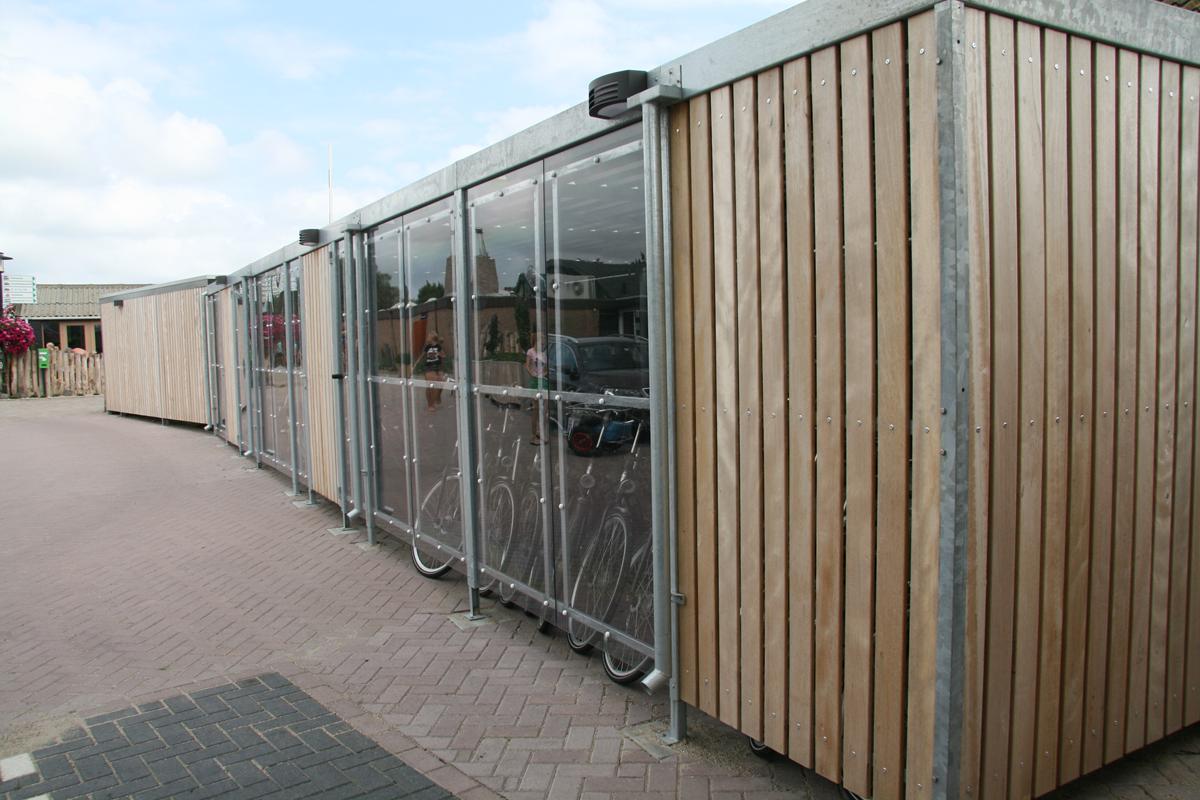 Fietsenstalling voor Camping International Renesse