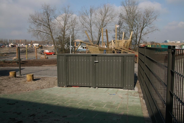 Falco buiteninrichting schoolplein Brede School