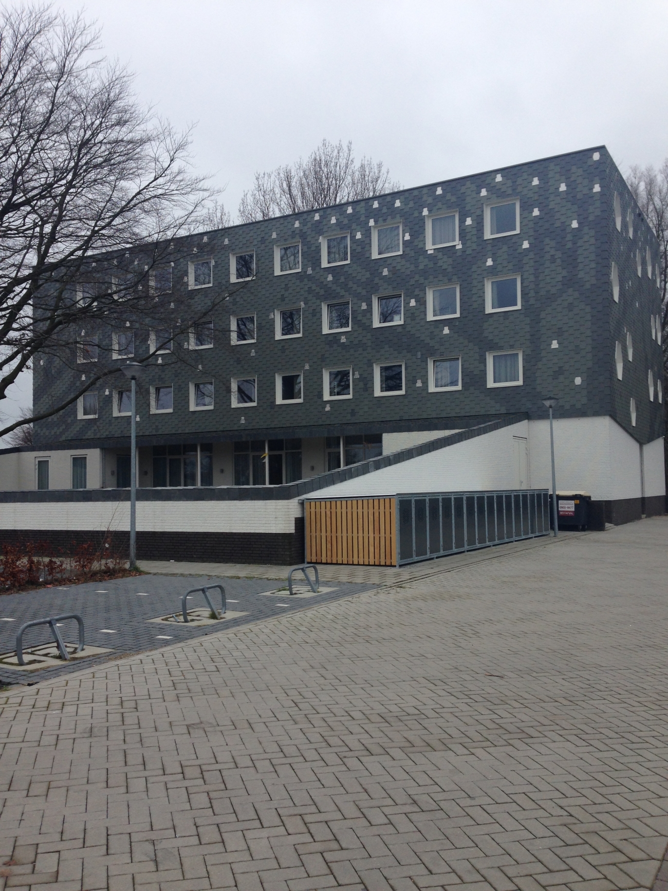 Fietskluizen Q voor appartementencomplex Hoofddorp