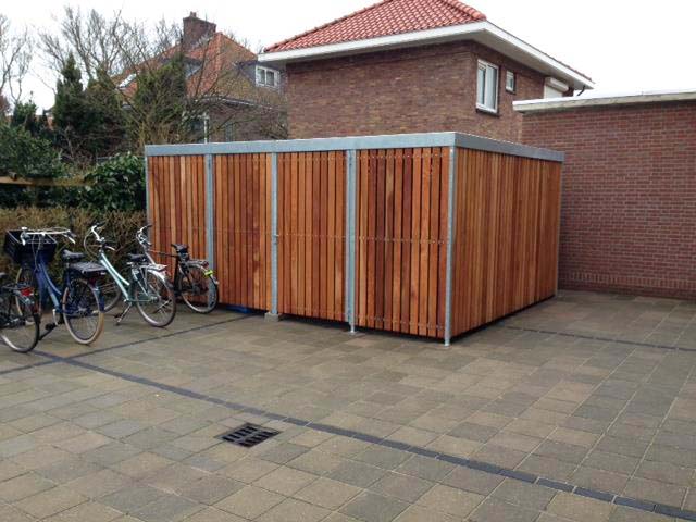 Berg- en fietsparkeerruimte op het schoolplein?