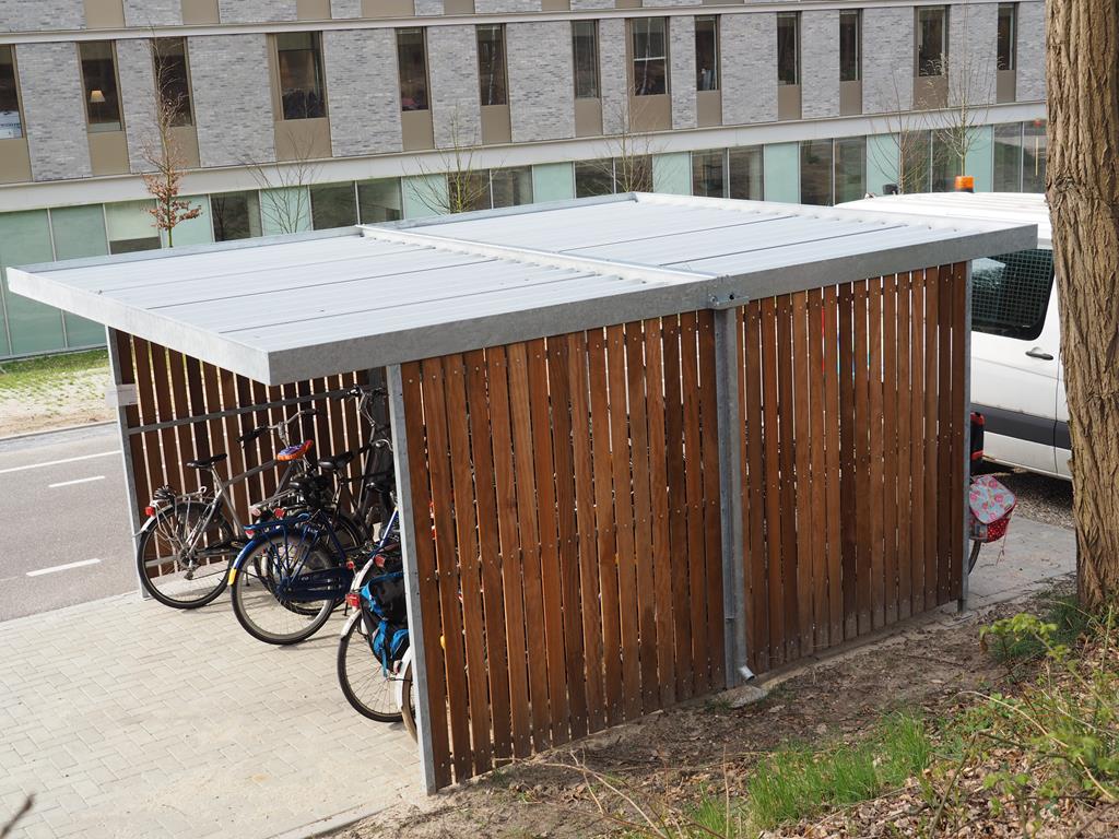 FalcoZan fietsoverkappingen voor Friso Kazerne en Tennet