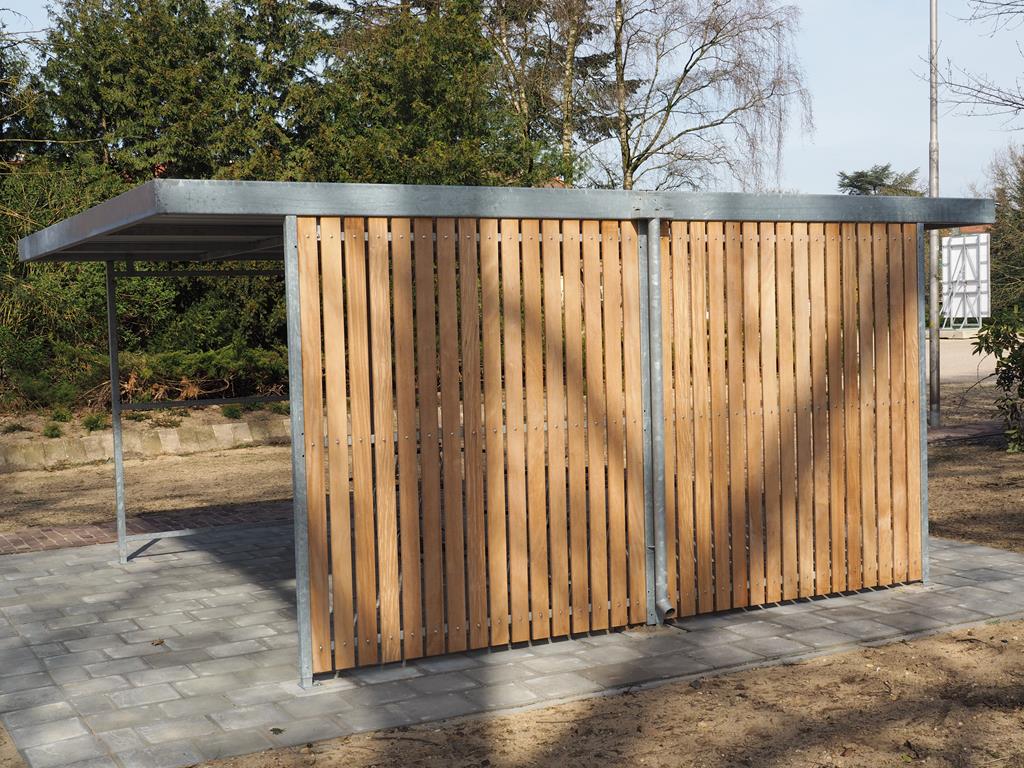 FalcoZan fietsoverkappingen voor Friso Kazerne en Tennet