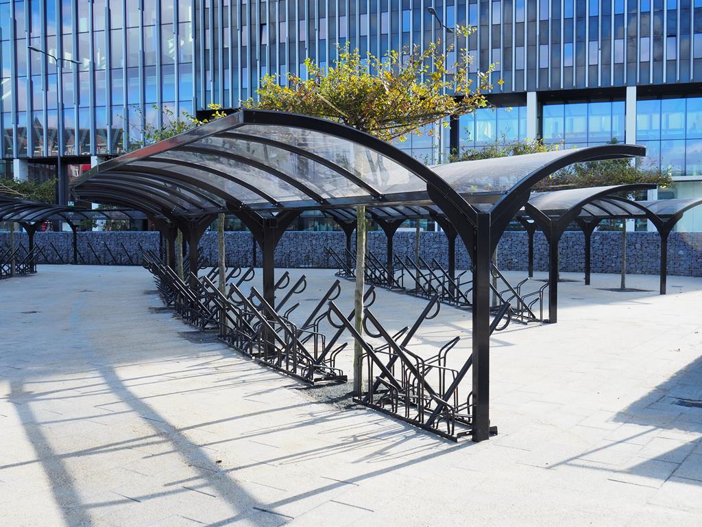 74019 fietsoverkapping fietsparkeren fietsenstalling FalcoGamma FalcoSound