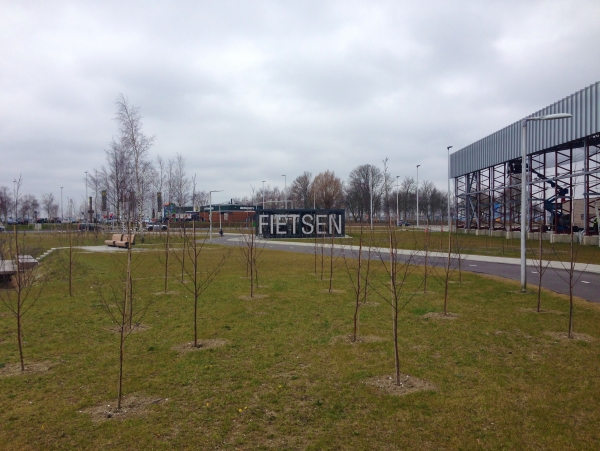 Falco fietsenberging voor OV Knooppunt Schiphol-Noord