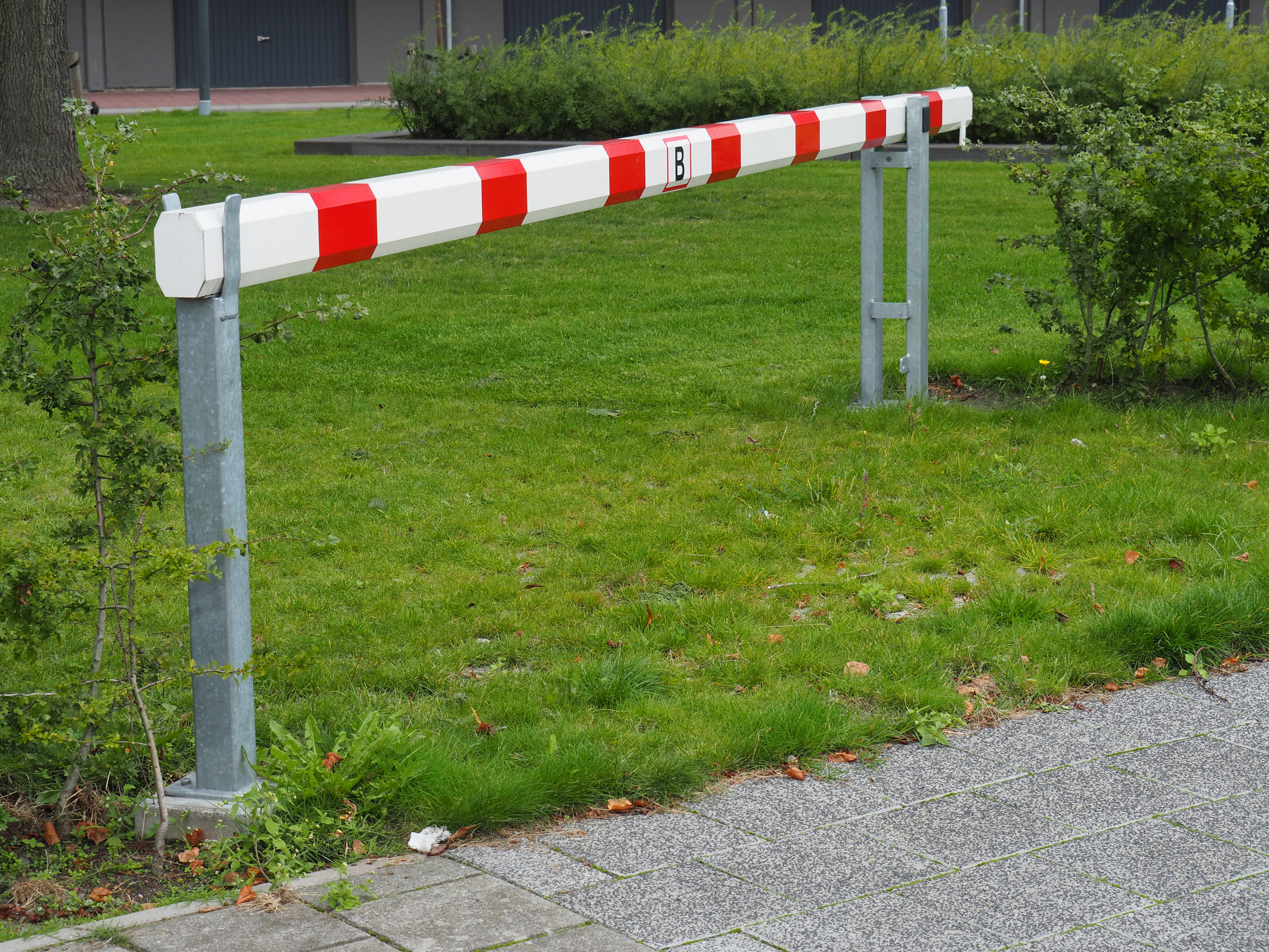 handbediende slagboom