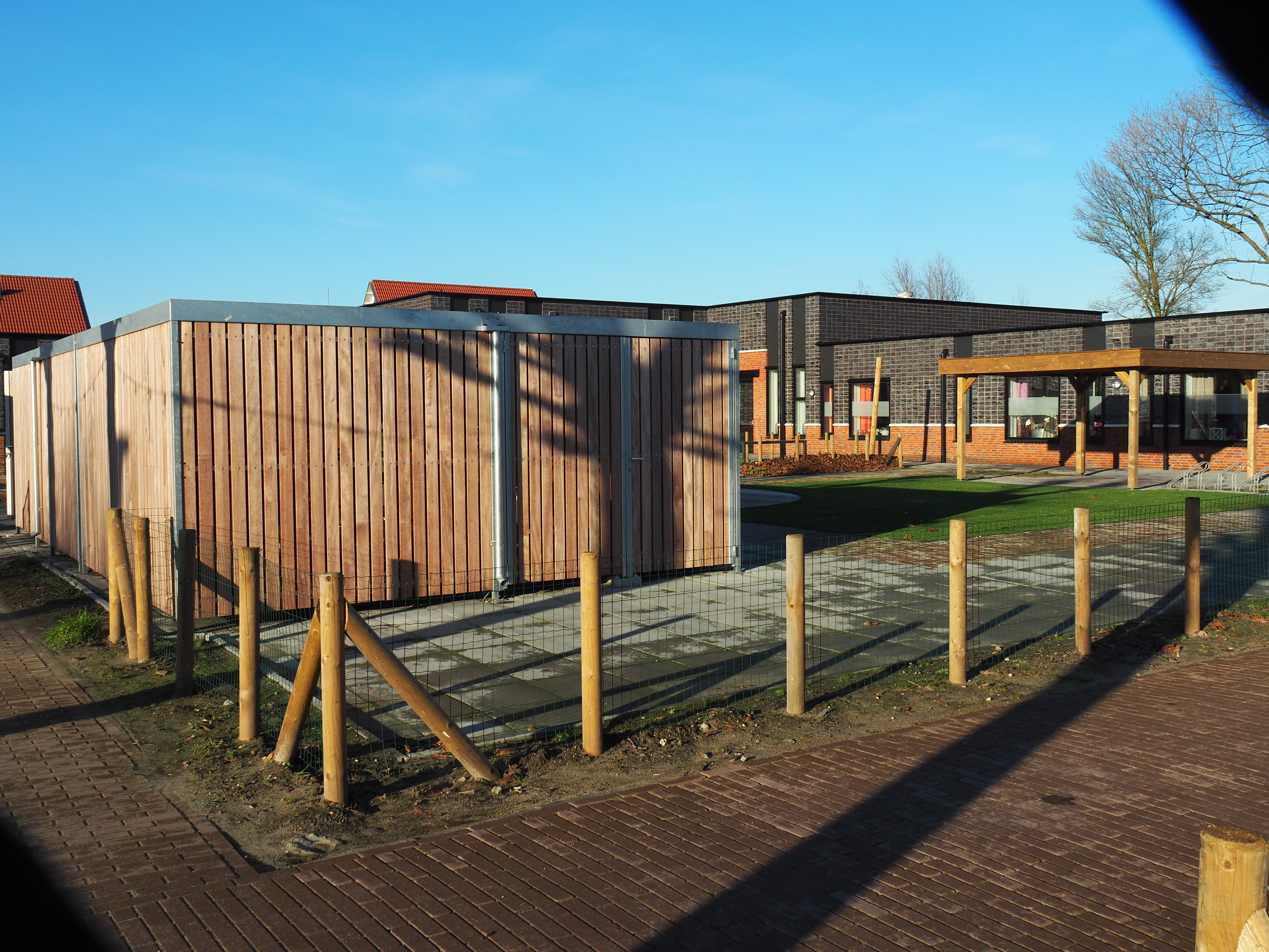 Nieuwe woonwijk ingericht met Falco producten