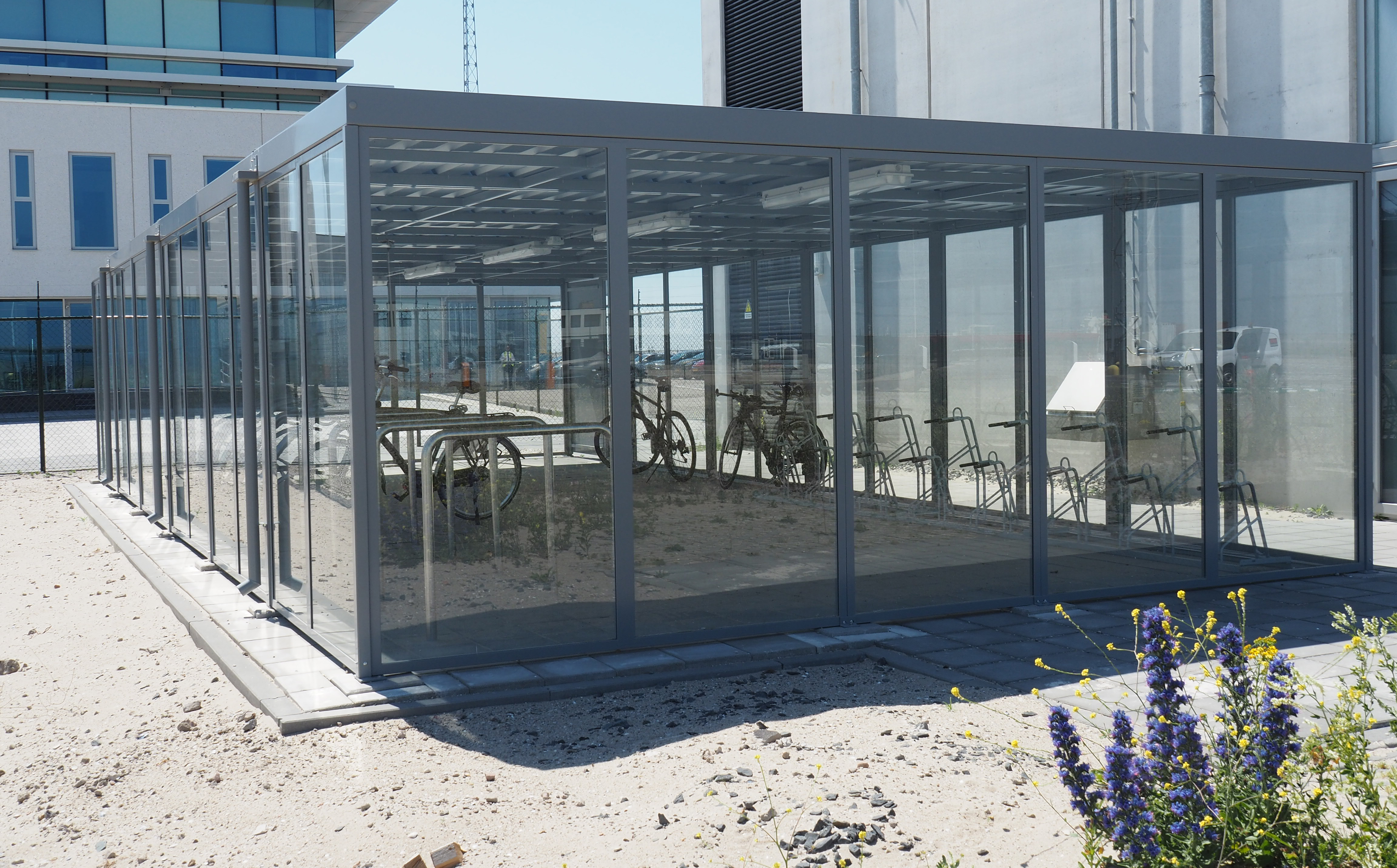 Fietsenberging met fietsparkeren op maat