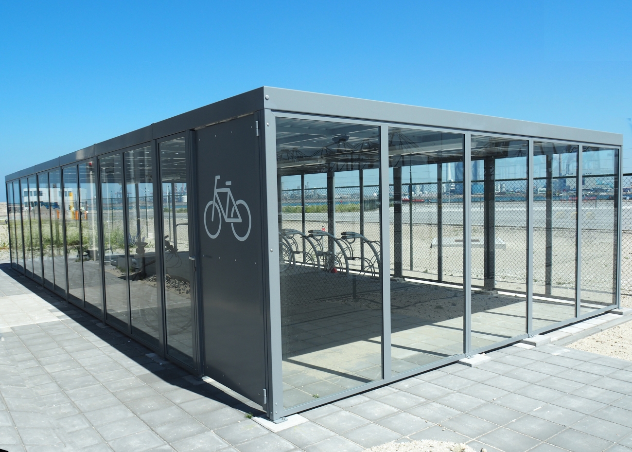 Fietsenberging met fietsparkeren op maat