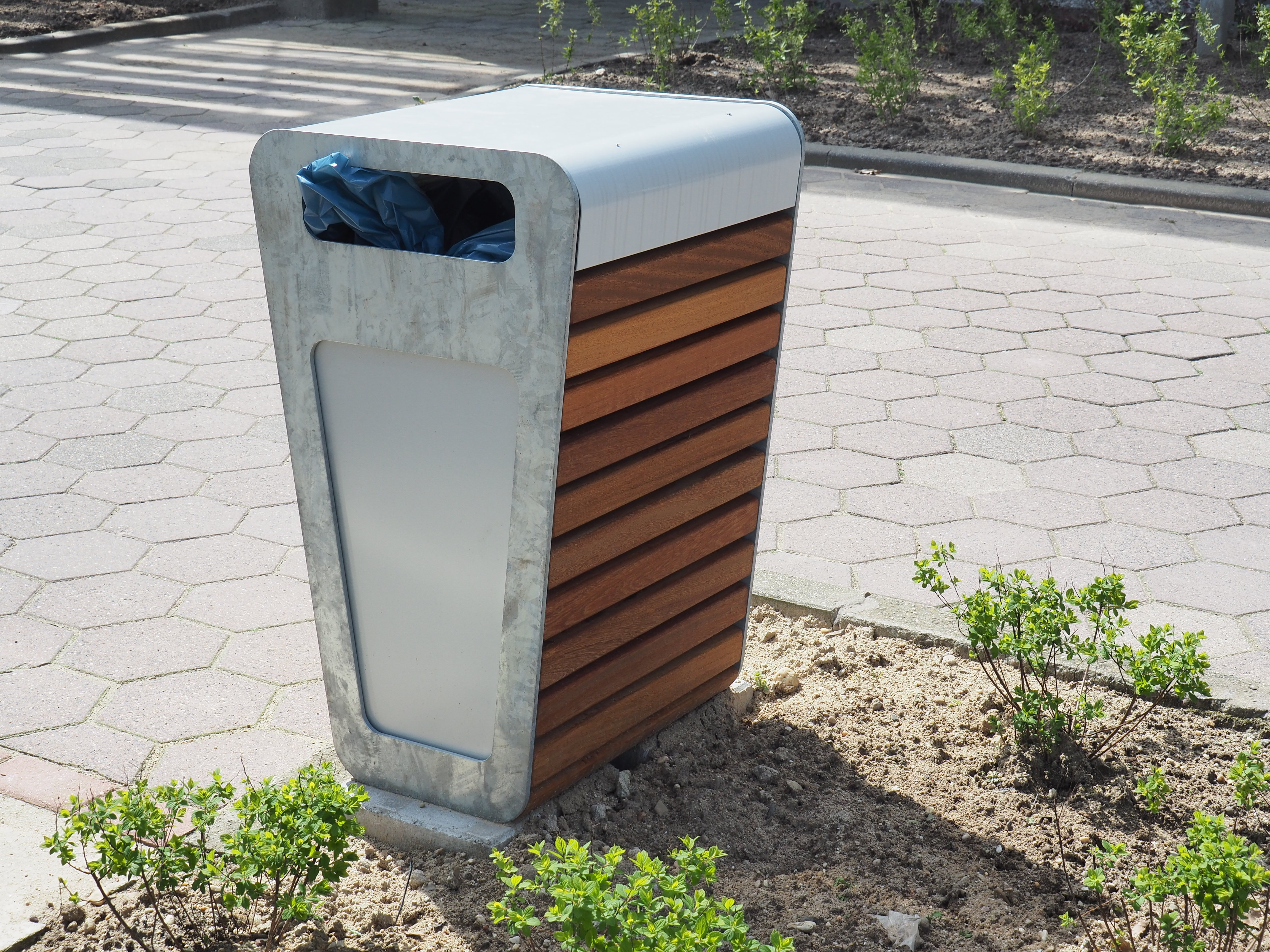 FalcoLinea afvalbak met zijopening