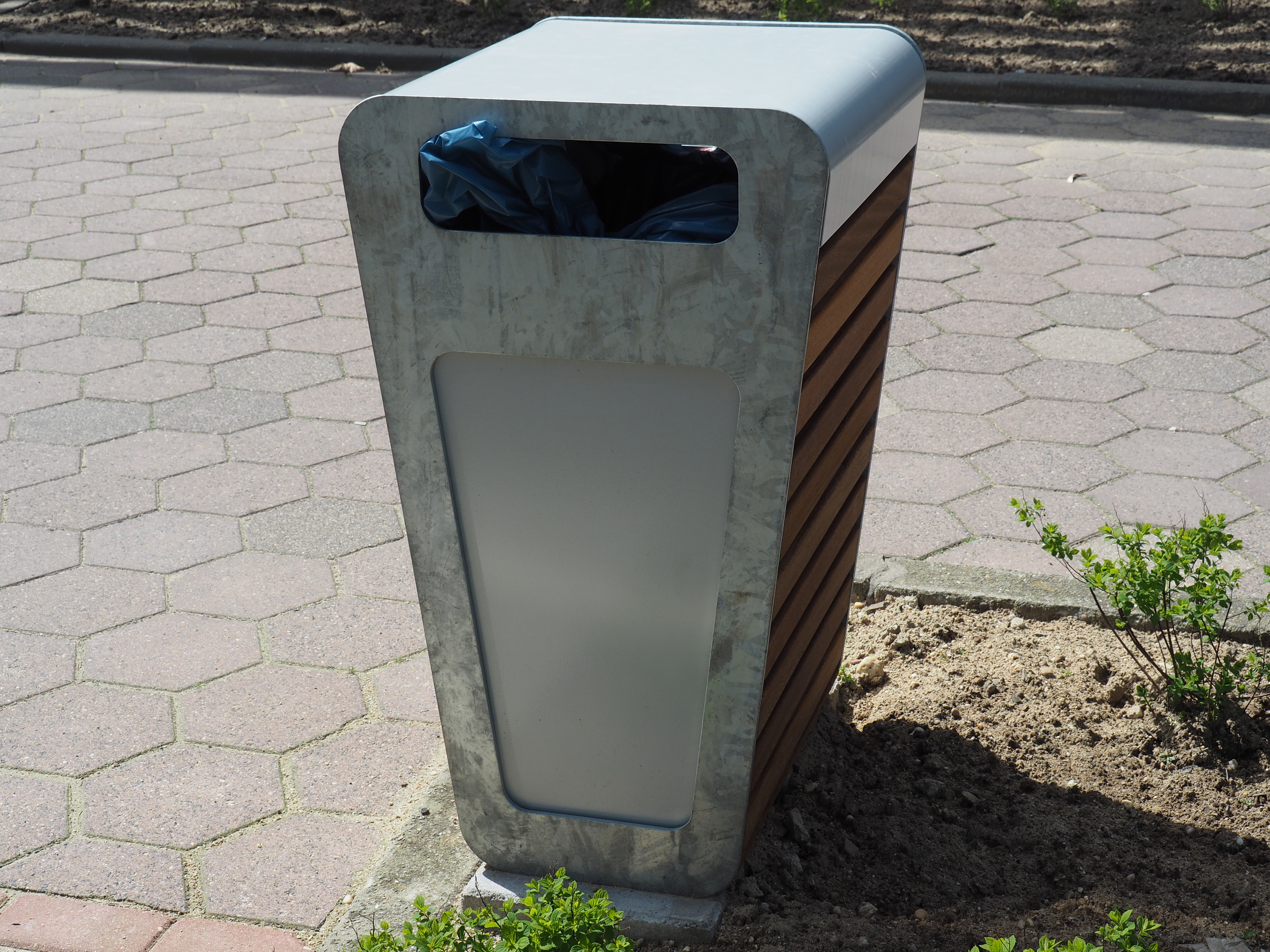 FalcoLinea afvalbak met zijopening