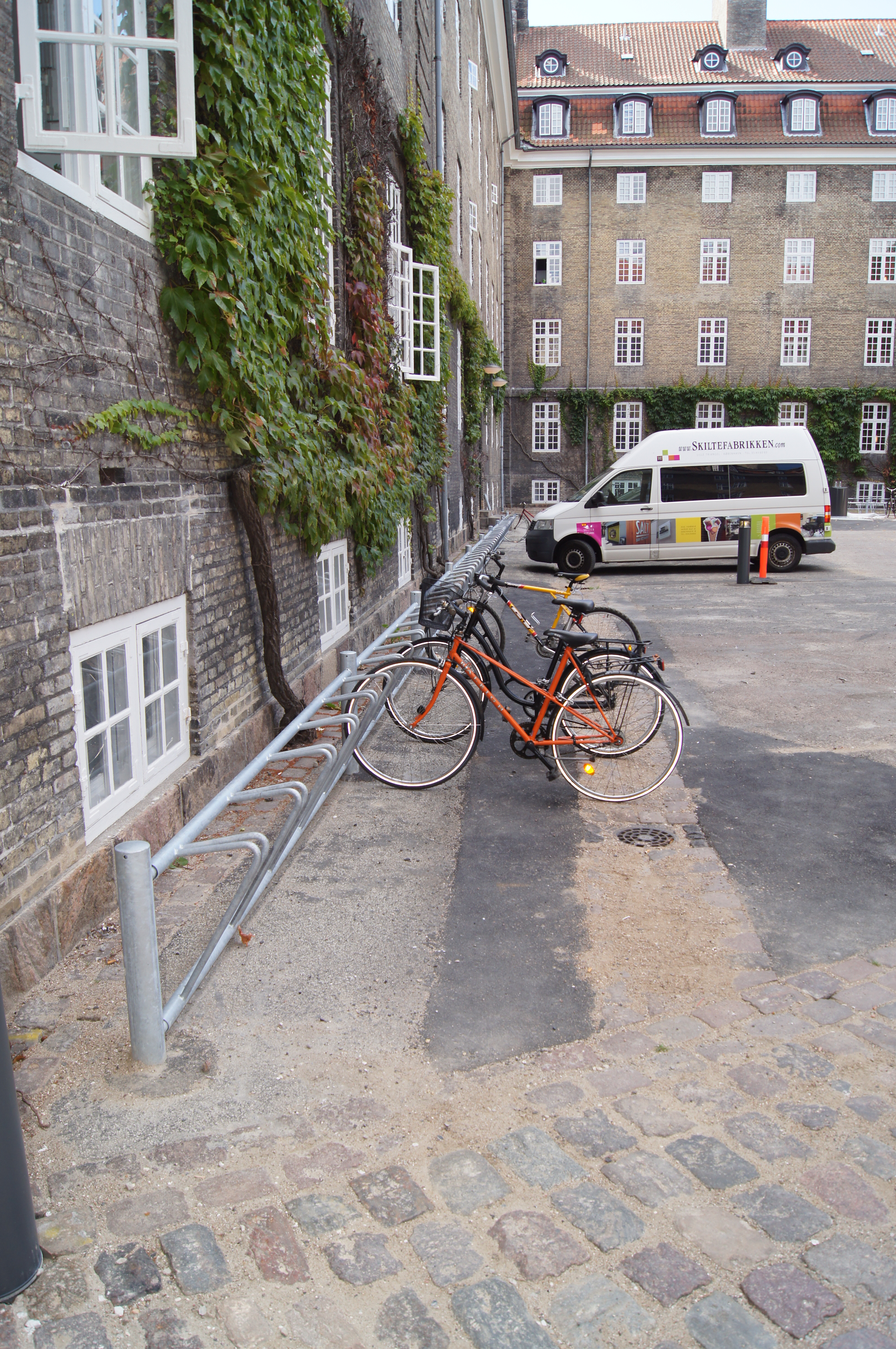 Fietsparkeervoorzieningen voor Deense universiteit