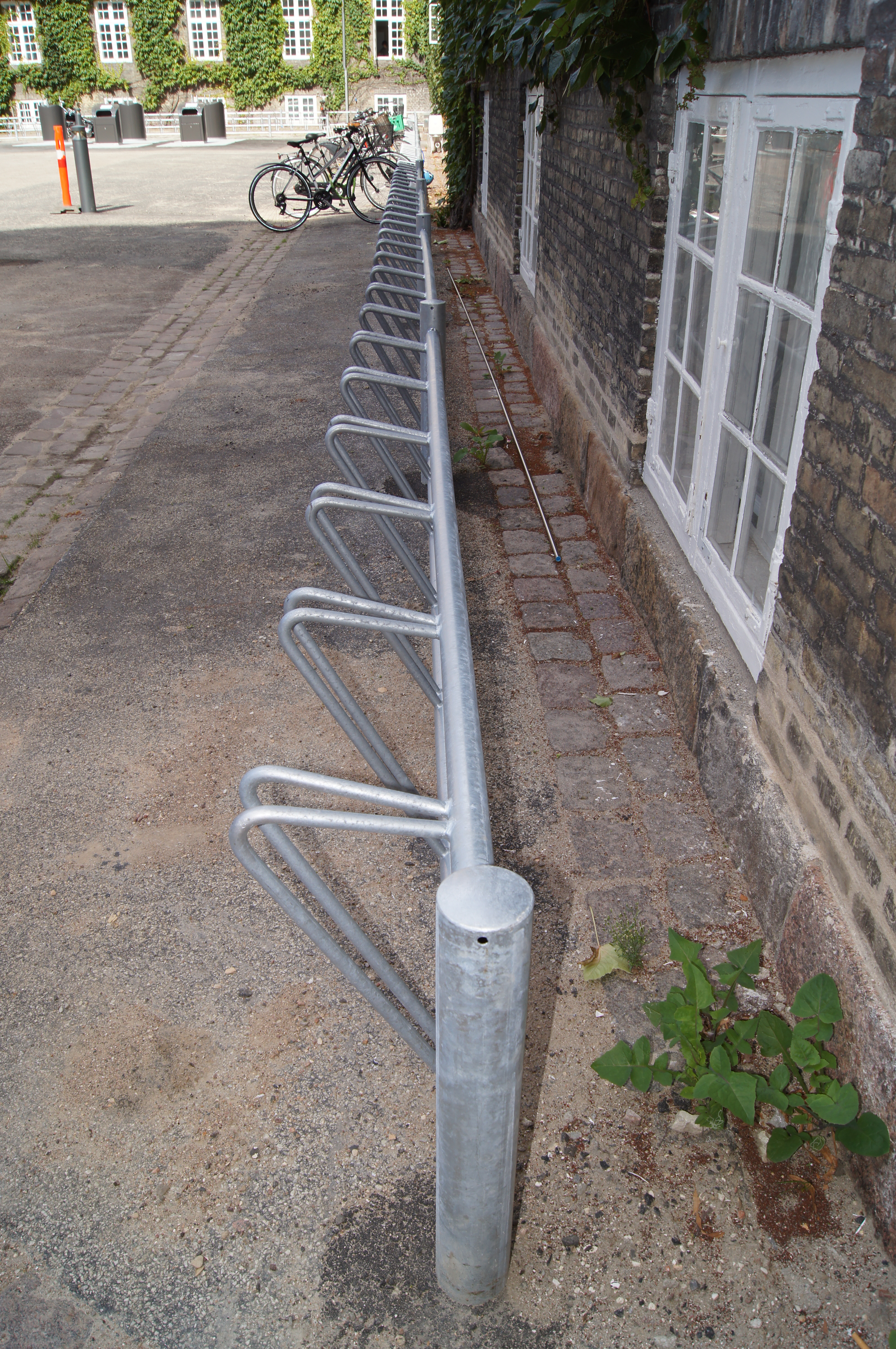 Fietsparkeervoorzieningen voor Deense universiteit