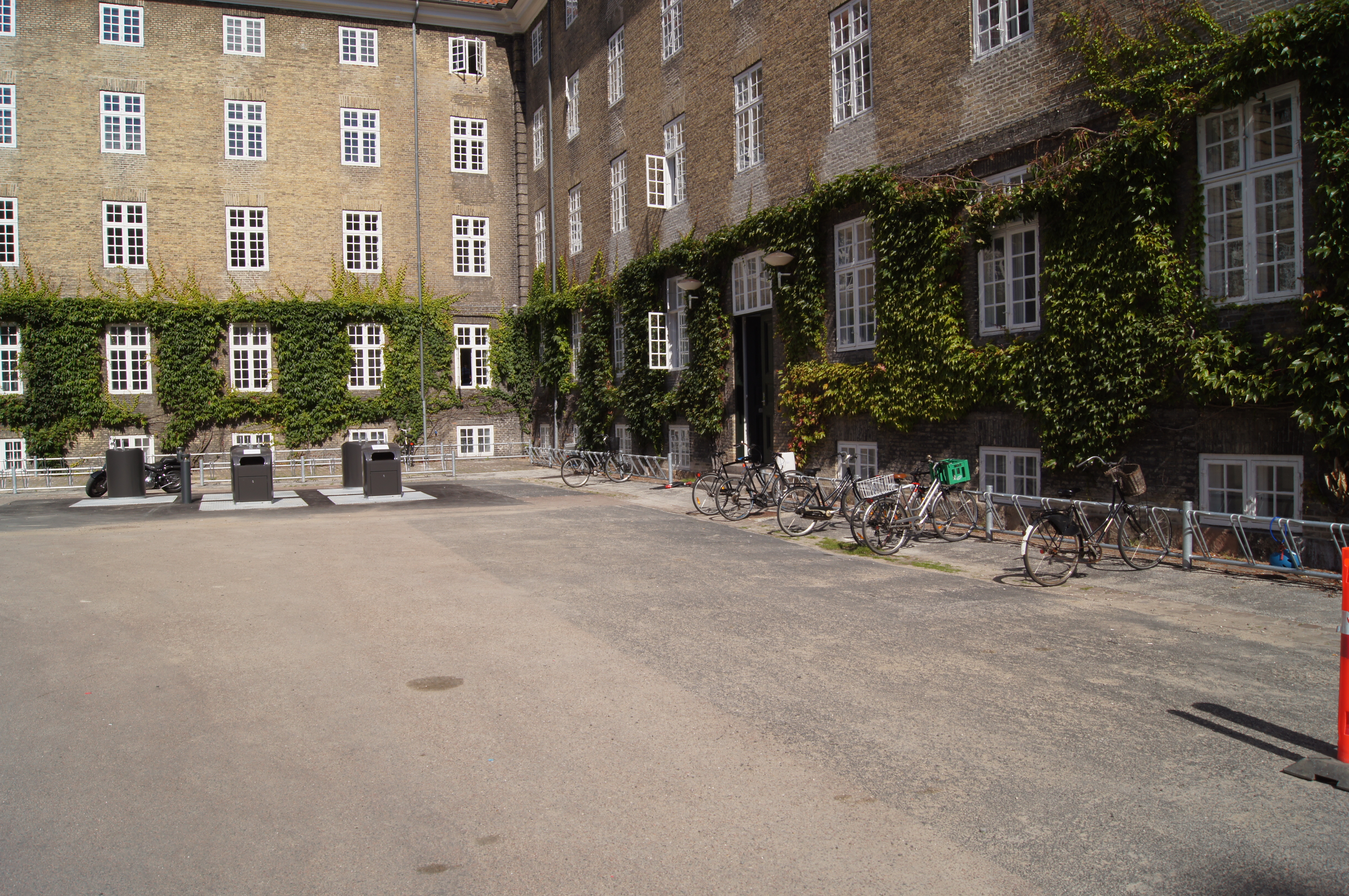 Fietsparkeervoorzieningen voor Deense universiteit