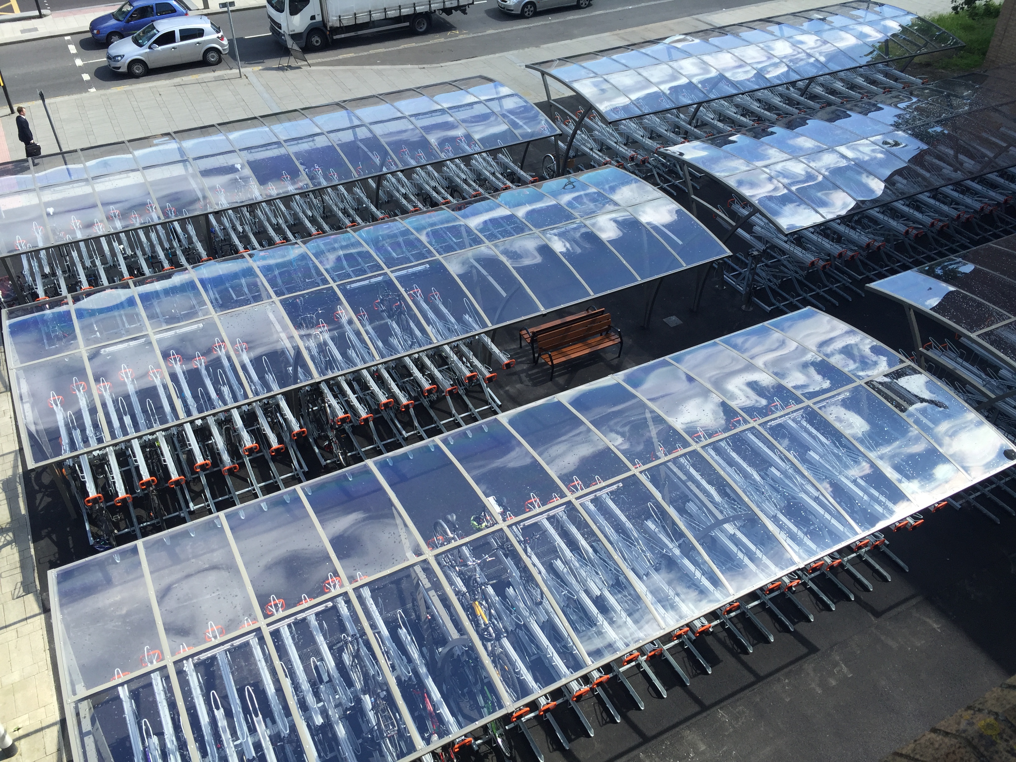 State of the art fietsparkeervoorziening bij Engels station