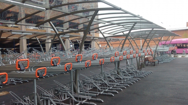 State of the art fietsparkeervoorziening bij Engels station