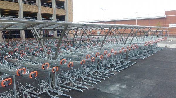 State of the art fietsparkeervoorziening bij Engels station