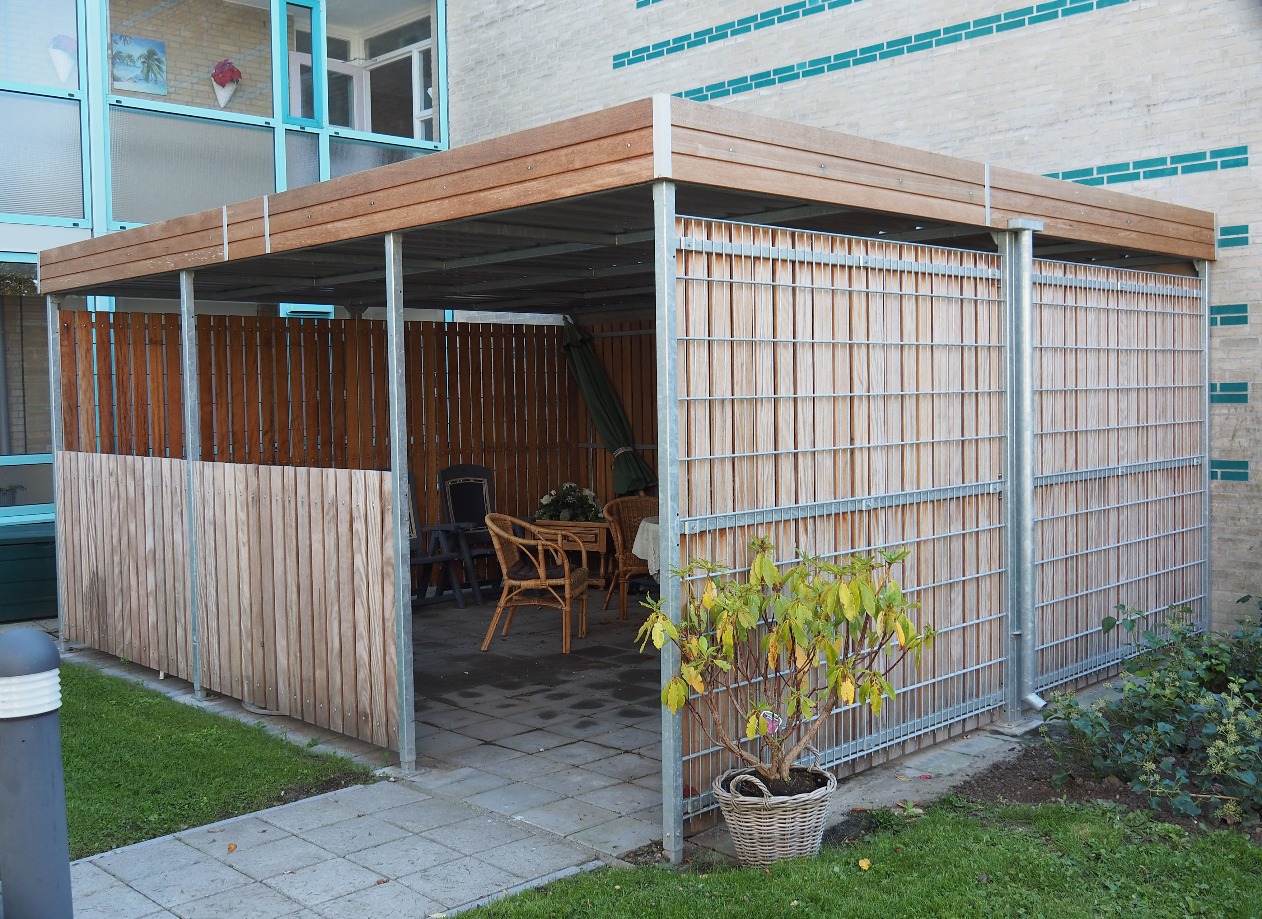 Multi functionele overkapping!