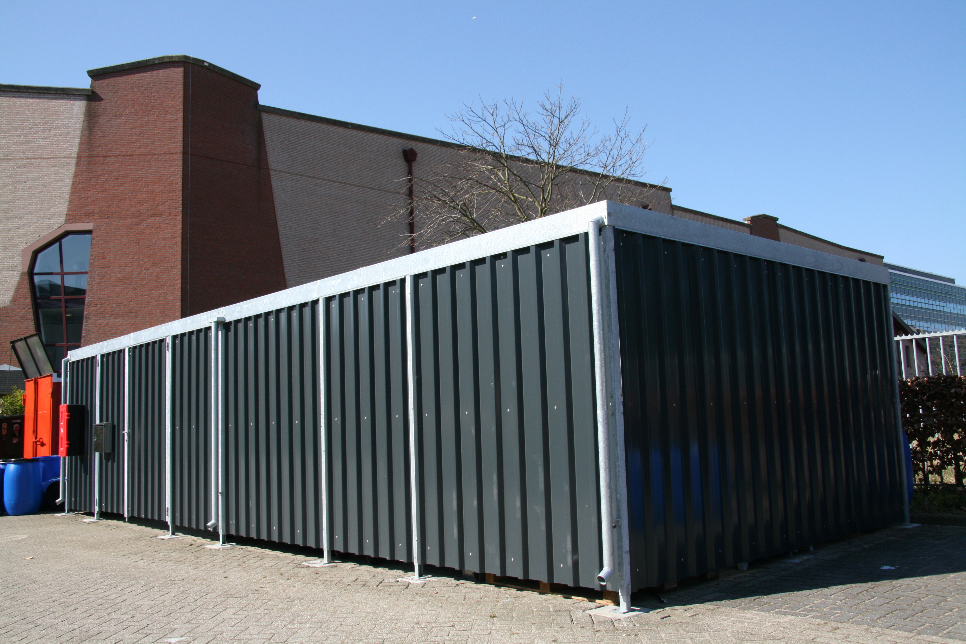 Containerbergingen voor bedrijven en instellingen