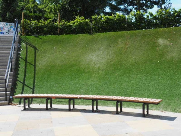 86822_FalcoSinus_bank_zonder_rug_gepoedercoat_straatmeubilair