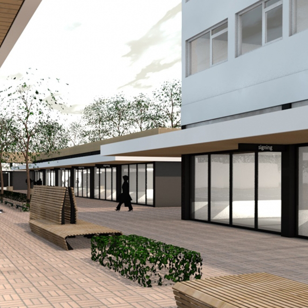 Herinrichting winkelstraat Tilburg