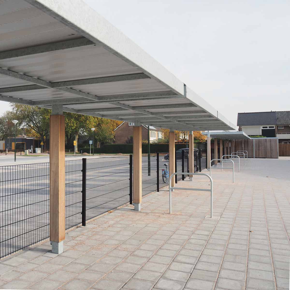 82837 fietsoverkapping berging aanleunbeugel