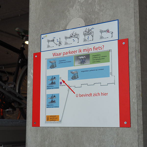 84038 fietsoverkapping fietsenrek overkapping etagerekken dubbellaags fietsparkeren instructie