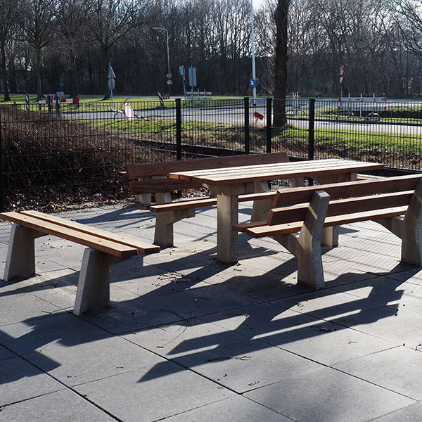 91633 overkappingen straatmeubilair buitenbank picknickset
