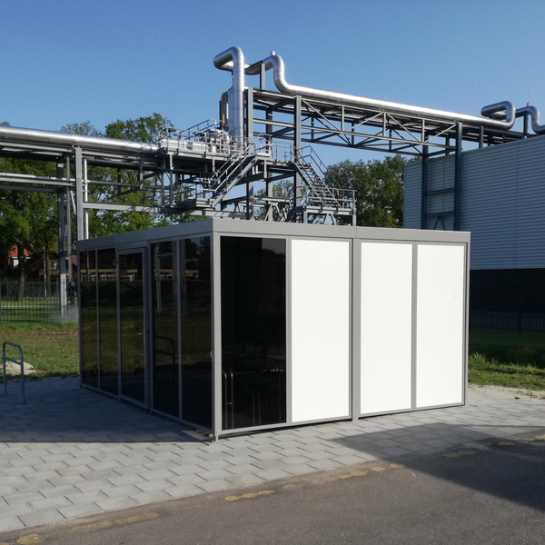 Afsluitbare fietsenstalling voor Campina Friesland