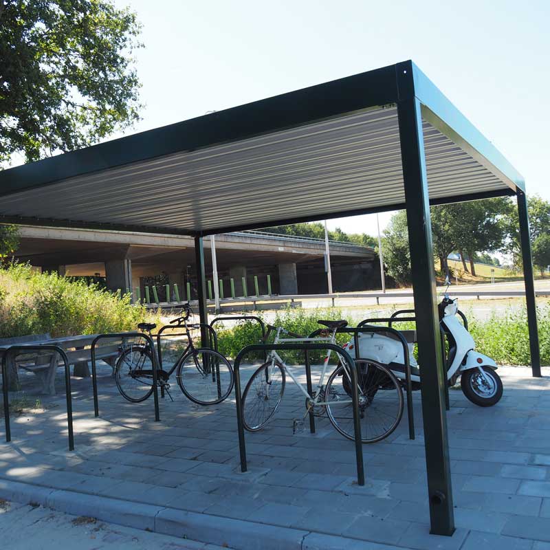 95823 fietsoverkapping fietsparkeren fietsnietjes carpool