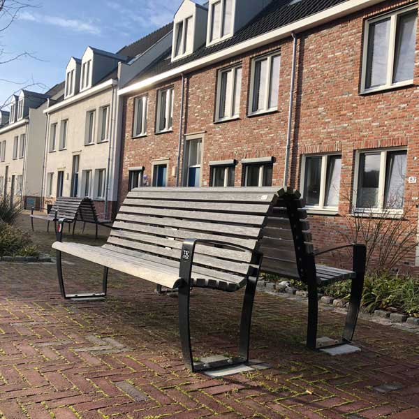 Relaxen op het Cultuurplein in Hellevoetsluis