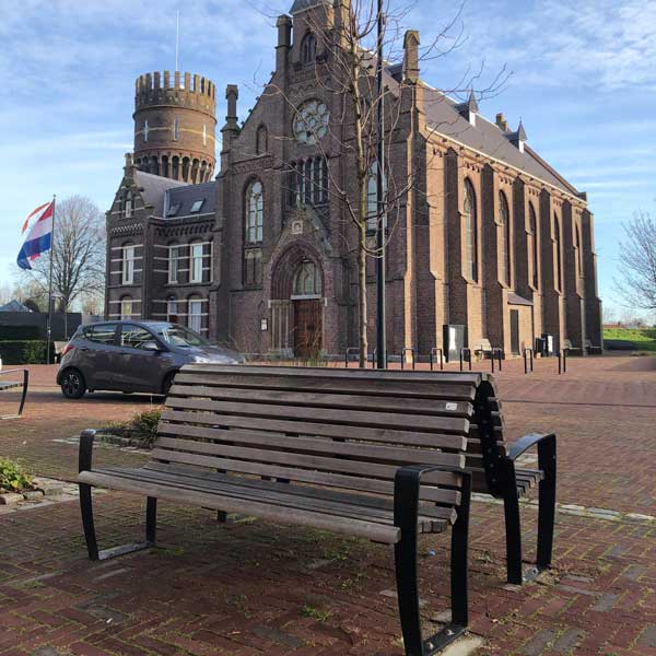 Relaxen op het Cultuurplein in Hellevoetsluis
