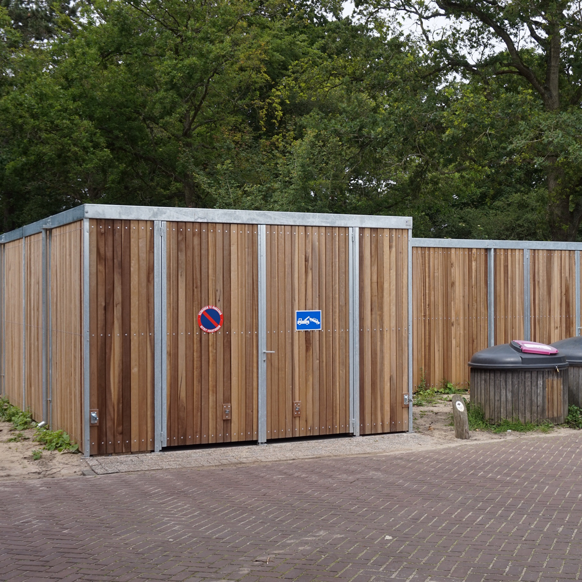 97612 overkapping fietsoverkapping berging FalcoLok-500