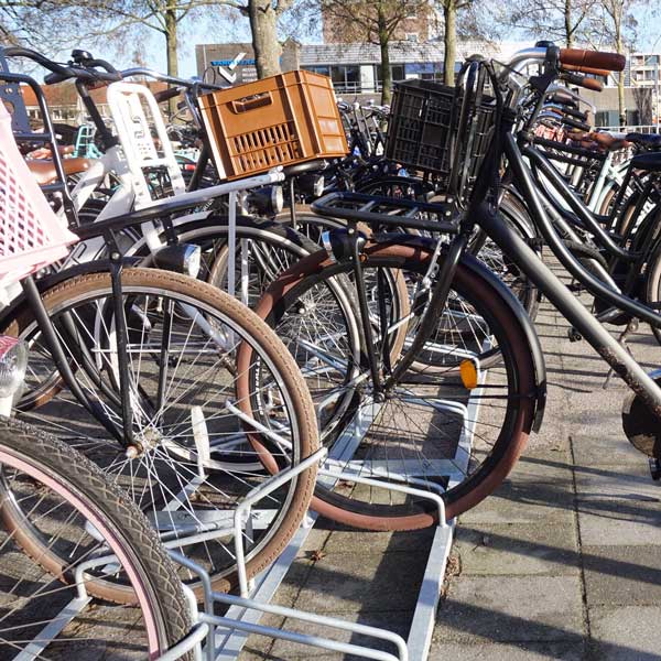 400 fietsparkeerplekken bij het Da Vinci College