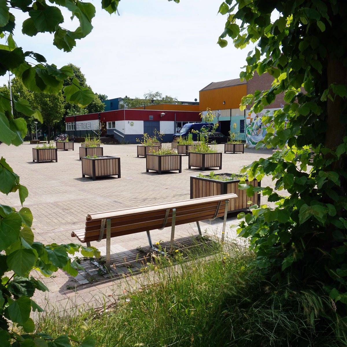 99915 straatmeubilair plantenbak bloembak pleininrichting Amsterdam FalcoBloc