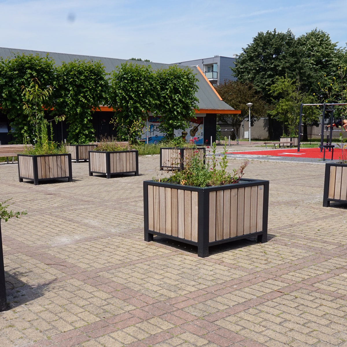 99915 straatmeubilair plantenbak bloembak pleininrichting Amsterdam FalcoBloc