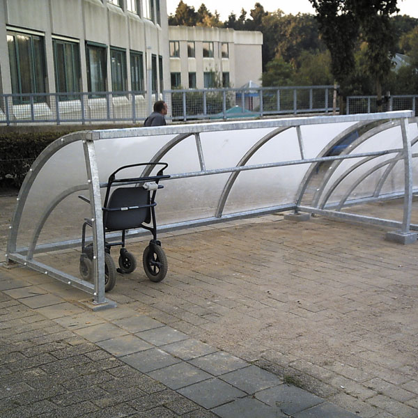 overkapping rolstoeloverkapping FalcoRoller ziekenhuis