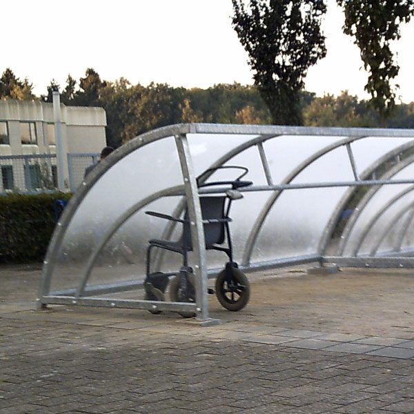 overkapping rolstoeloverkapping FalcoRoller ziekenhuis