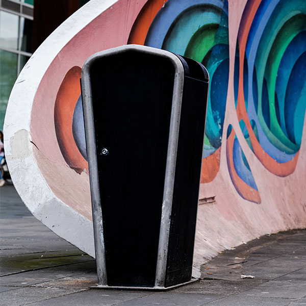 FalcoJona afvalbak straatmeubilair 