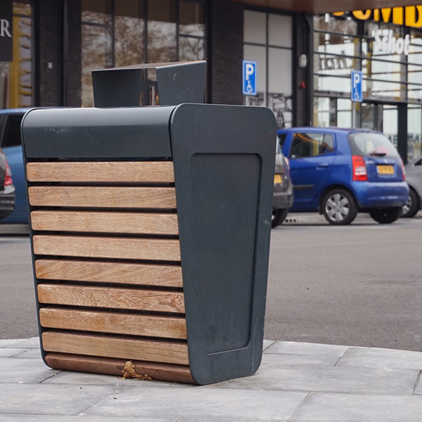 91805 straatmeubilair zitbanken afvalbak boombeschermer lantaarnpaalbeschermer