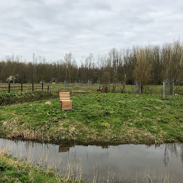 100180 straatmeubilair buitenbank stoel