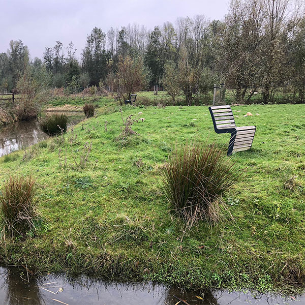 100180 straatmeubilair buitenbank stoel