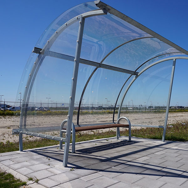 95491 straatmeubilair overkappingen schiphol zitbank afvalbak rookpaal