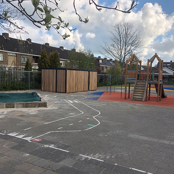 Berging voor kindcentrum