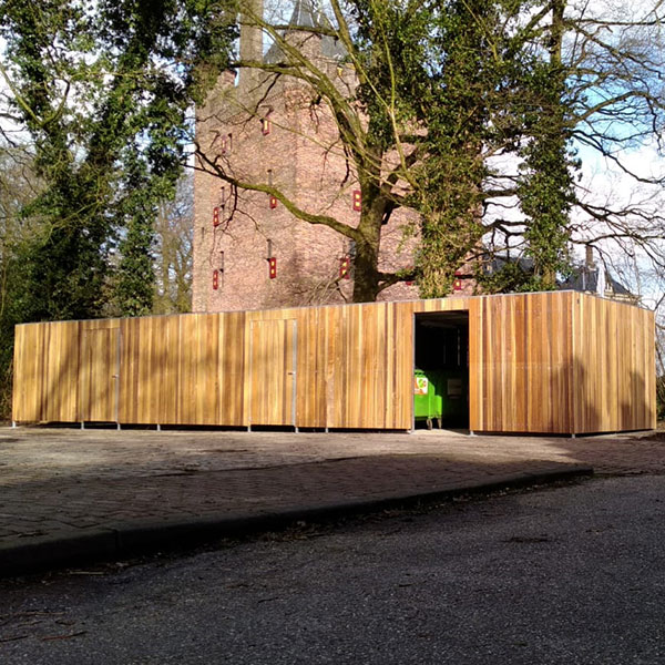 Fietsoverkapping op maat voor Universiteit Nyenrode