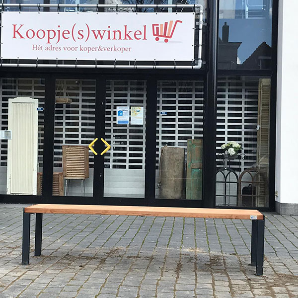 98568 straatmeubilair banken herinrichting