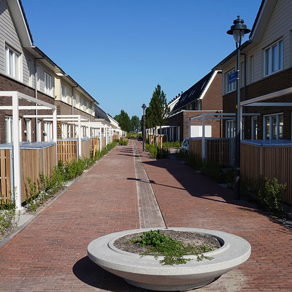 Fietskluizen in circulaire woonwijk