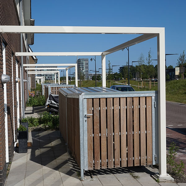 Fietskluizen in circulaire woonwijk