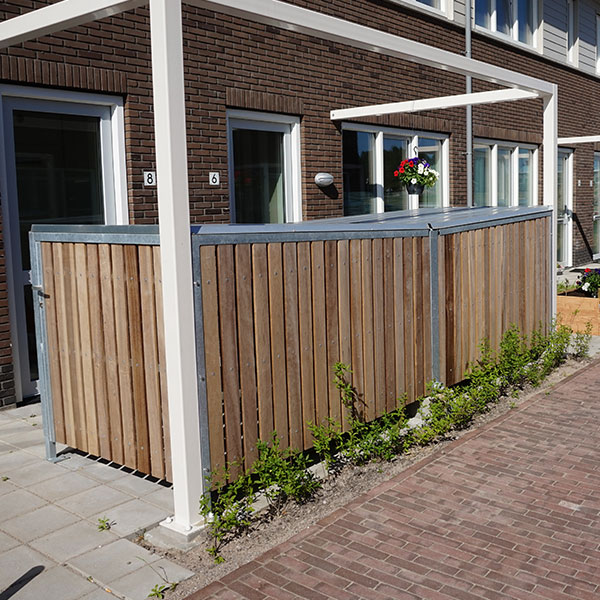 Fietskluizen in circulaire woonwijk