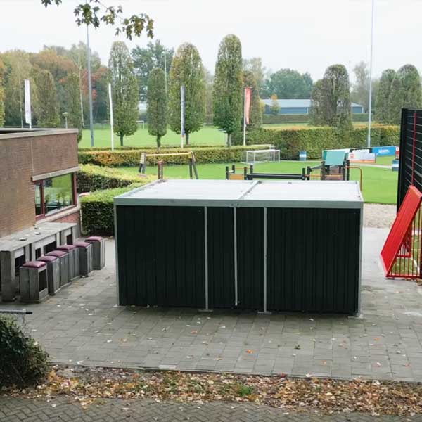 Ruime en duurzame berging bij Voetbalvereniging Zundert